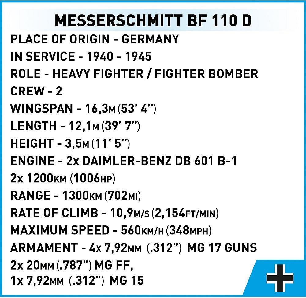 Messerschmitt Bf 110D - fot. 10
