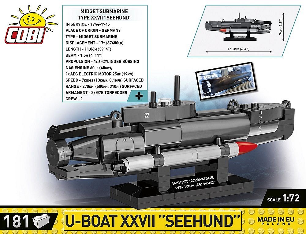 U-Boat XXVII Seehund - fot. 3