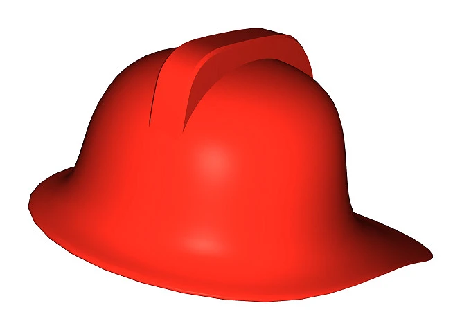 Fireman's helmet (COBI-89130) Helmets headwear