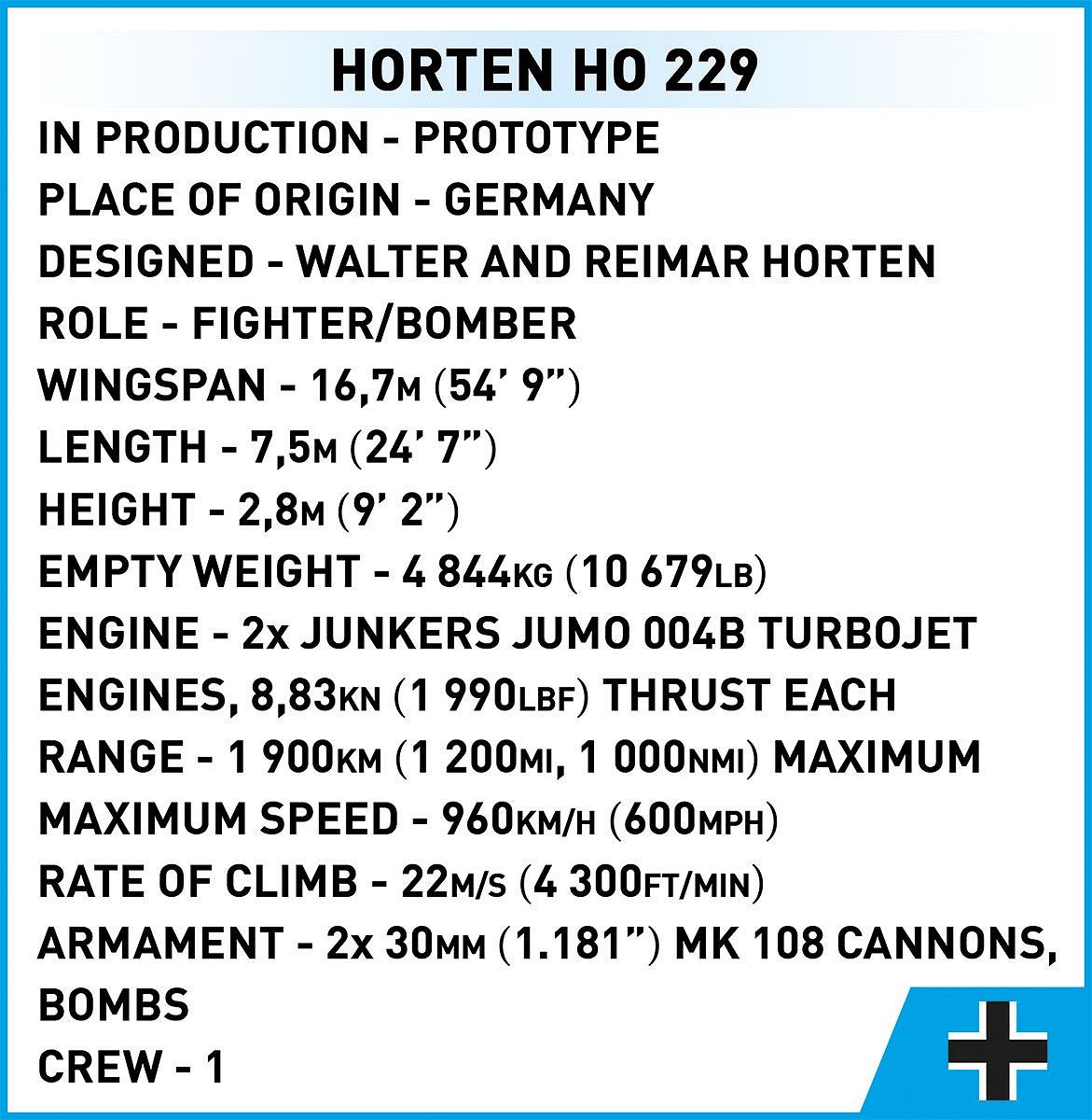Horten Ho 229 - Edycja Limitowana - fot. 16