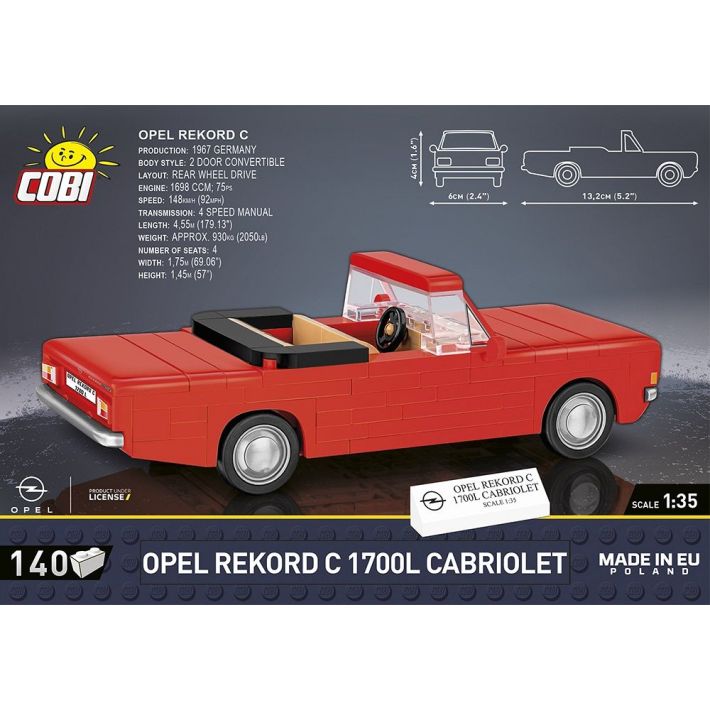 Opel Rekord C 1700 L Cabriolet - fot. 3