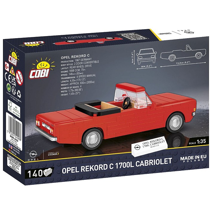 Opel Rekord C 1700 L Cabriolet - fot. 6