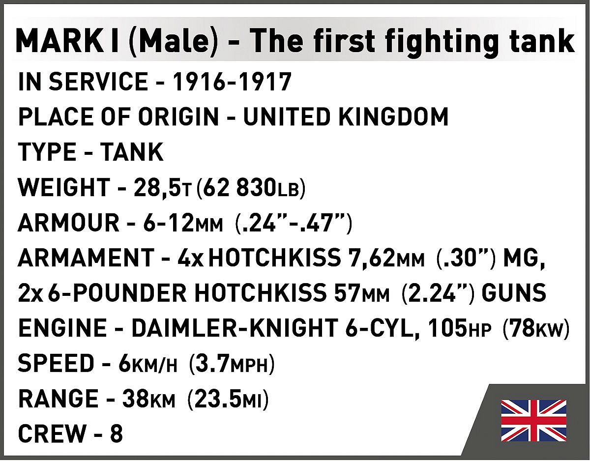Mark I Male no C.19 - fot. 7