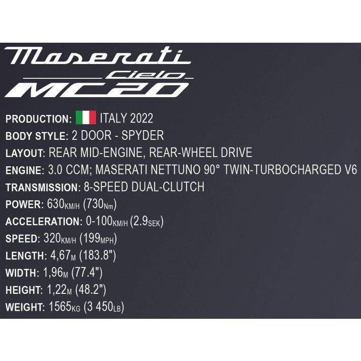 Maserati MC20 Cielo - Executive Edition - fot. 12