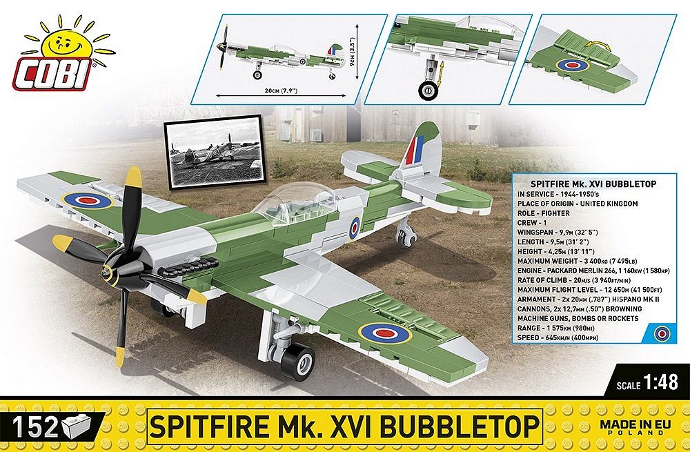 Spitfire Mk. XVI Bubbletop - fot. 3