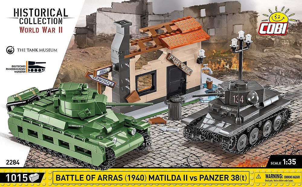 Battle of Arras 1940 Matilda II vs Panzer 38(t) - fot. 4