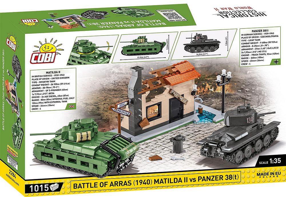 Battle of Arras 1940 Matilda II vs Panzer 38(t) - fot. 14