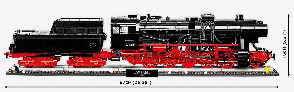 DR BR 52 Steam Locomotive 2in1 - Executive Edition - fot. 13