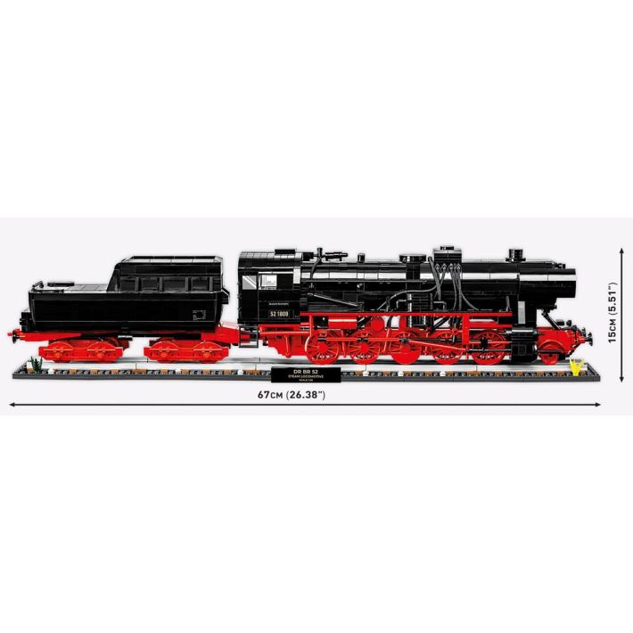 DR BR 52 Steam Locomotive 2in1 - Executive Edition - fot. 13