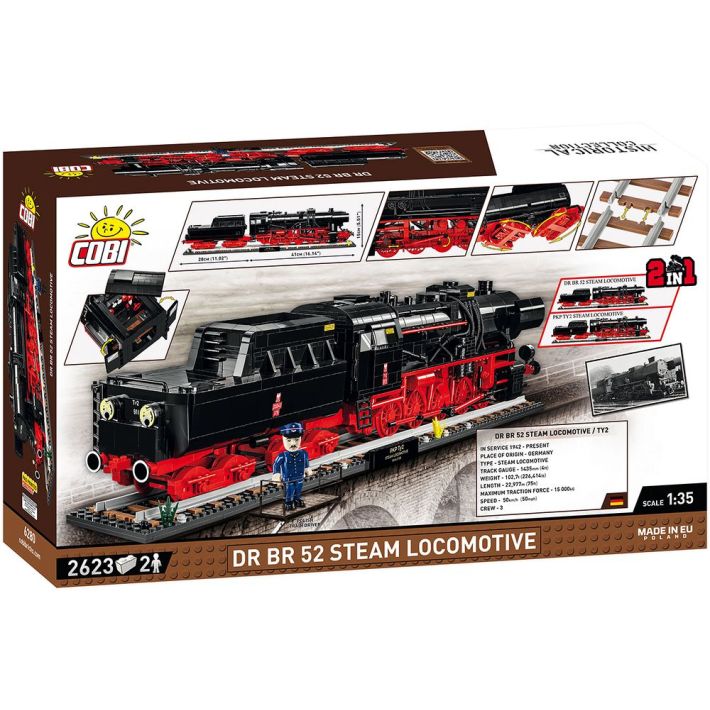 DR BR 52 Steam Locomotive 2in1 - Executive Edition - fot. 15