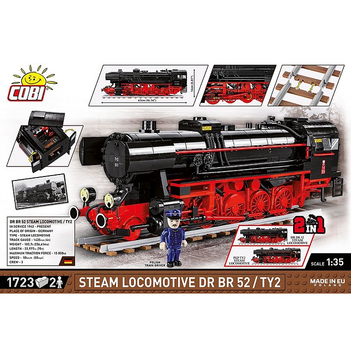 DR BR 52/TY2  Steam Locomotive - fot. 4