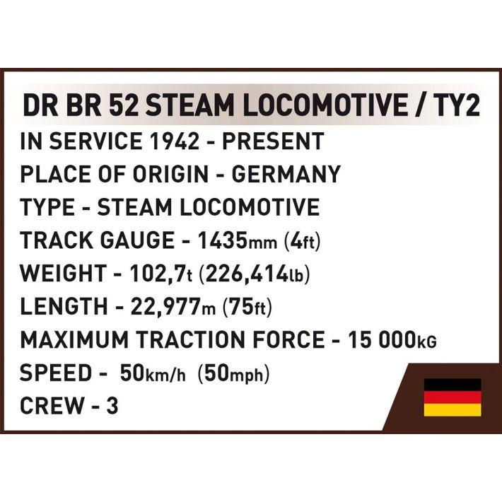 DR BR 52/TY2  Steam Locomotive - fot. 9