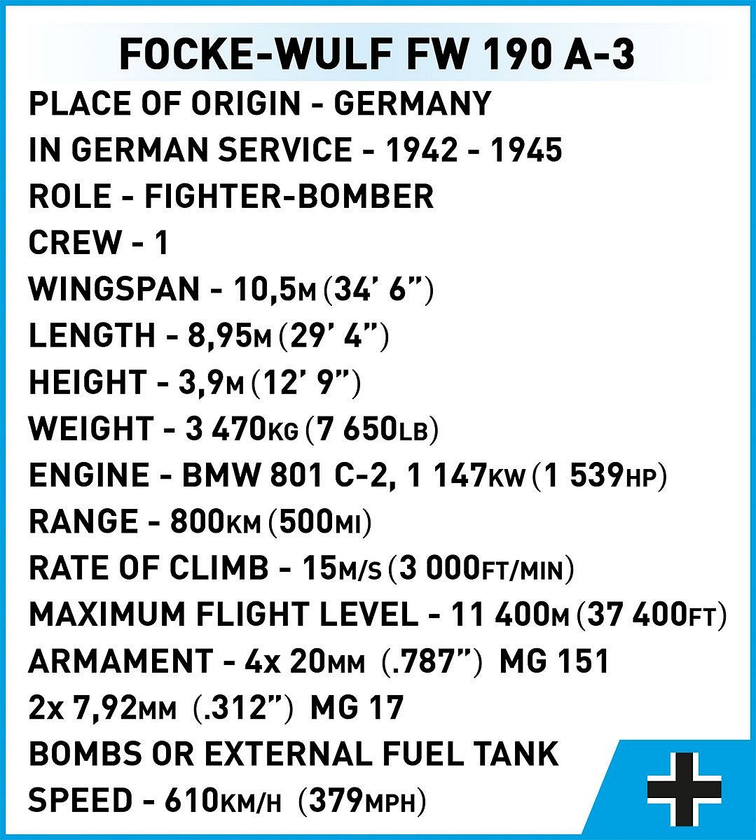 Focke-Wulf  FW 190-A3 - fot. 8