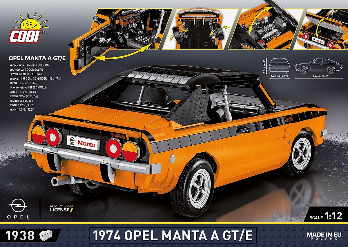 Opel Manta A GT/E  1974 - fot. 5