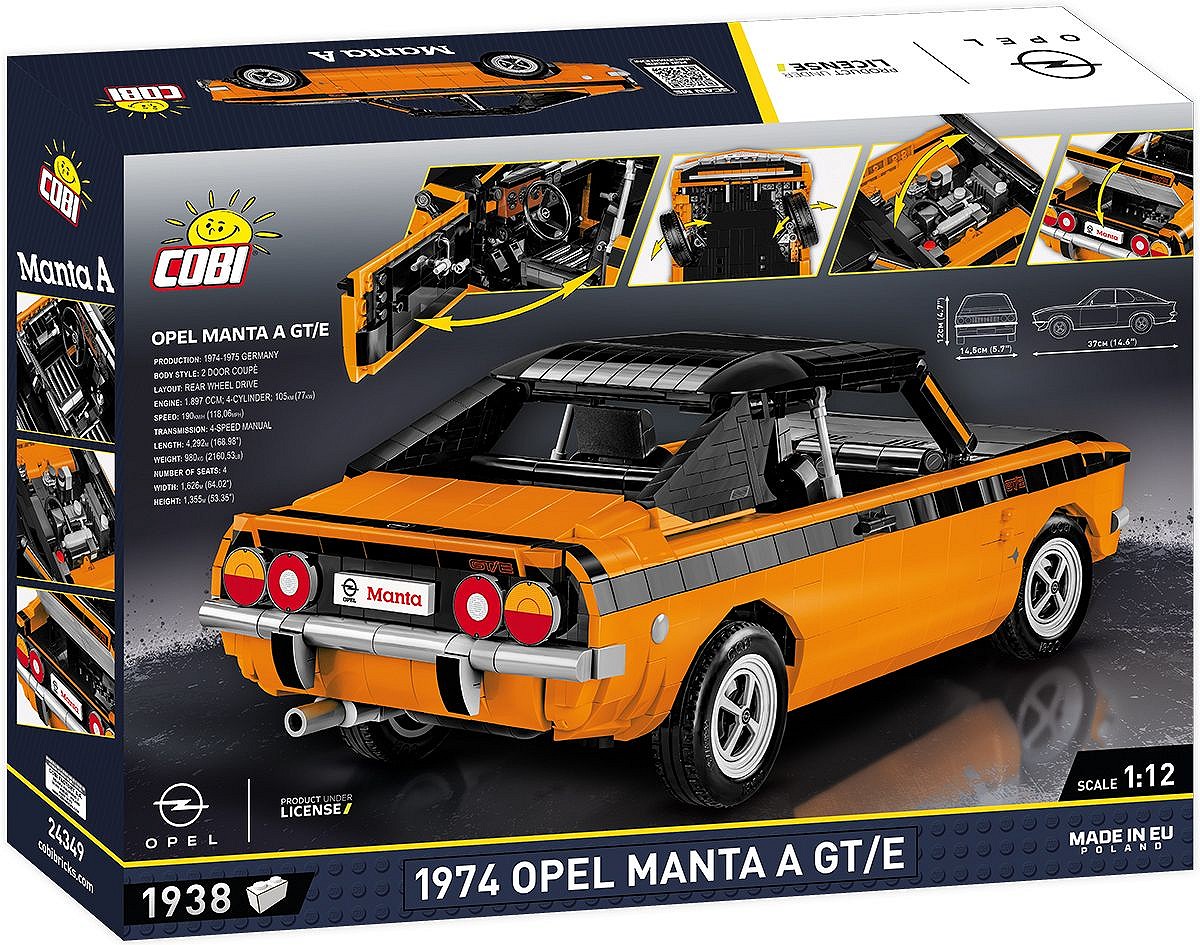 Opel Manta A GT/E  1974 - fot. 13
