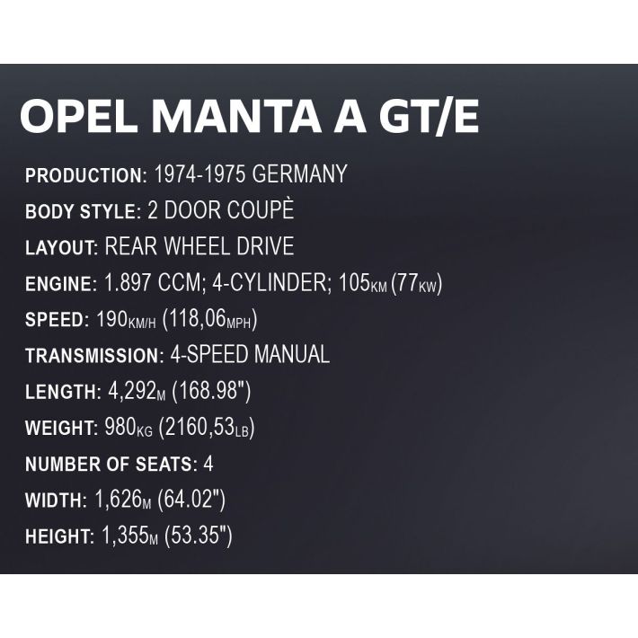 Opel Manta A GT/E  1974 - fot. 10