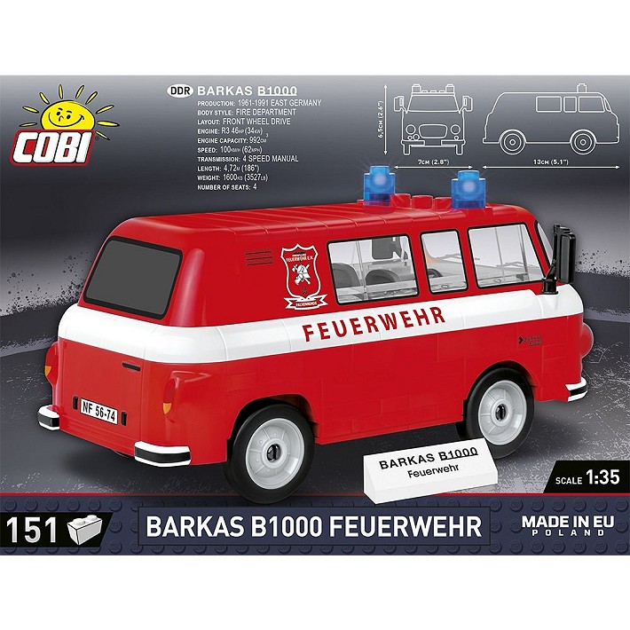 Barkas B1000 Feuerwehr - fot. 3
