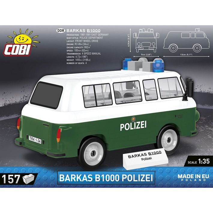 Barkas B1000 Polizei - fot. 3