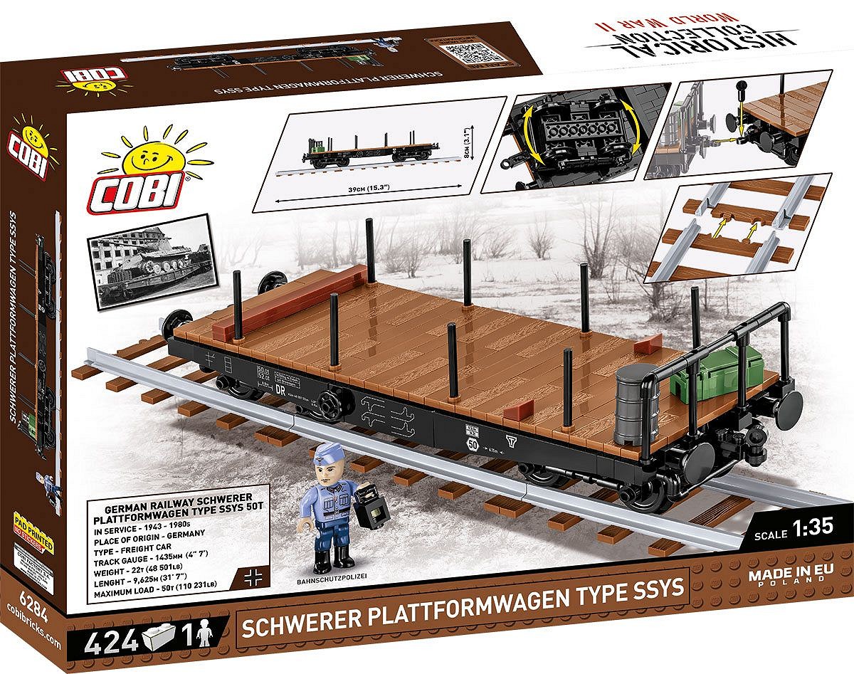 Schwerer Plattformwagen Type SSYS - fot. 12