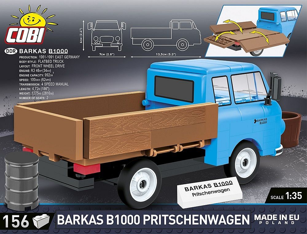 Barkas B1000 Pritschenwagen - fot. 4