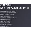 Citroen DS 19 Décapotable 1962 - Executive Edition - fot. 10