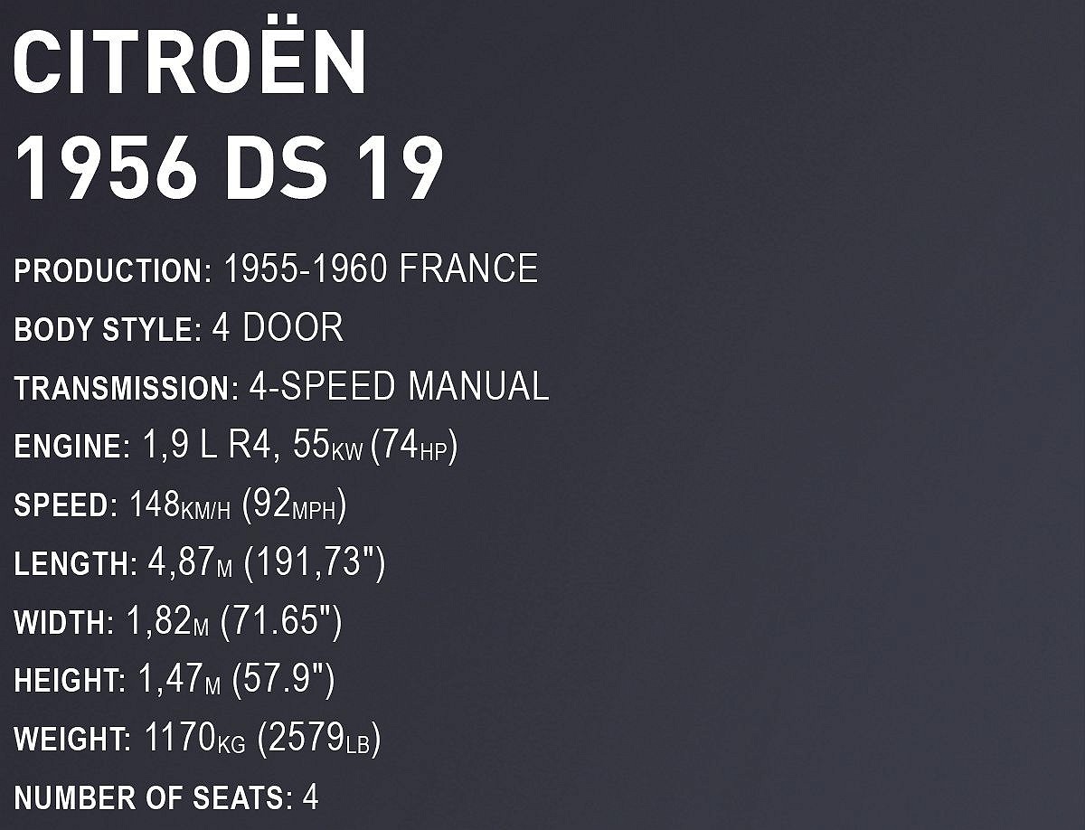 Citroen DS 19 1956 - Executive Edition - fot. 10
