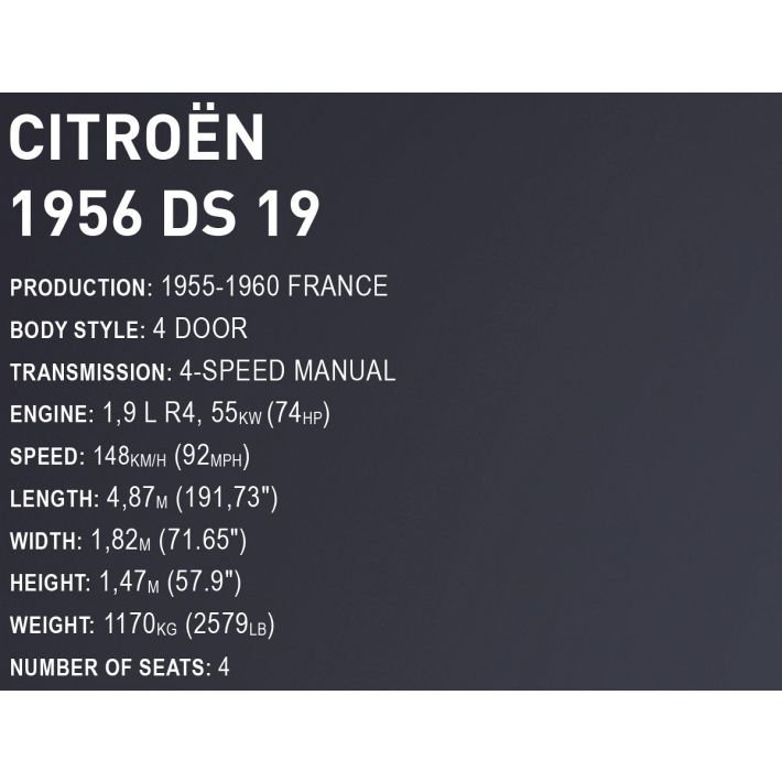 Citroen DS 19 1956 - Executive Edition - fot. 10