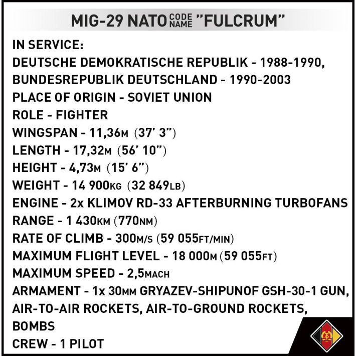 MiG-29 (East Germany) - fot. 8