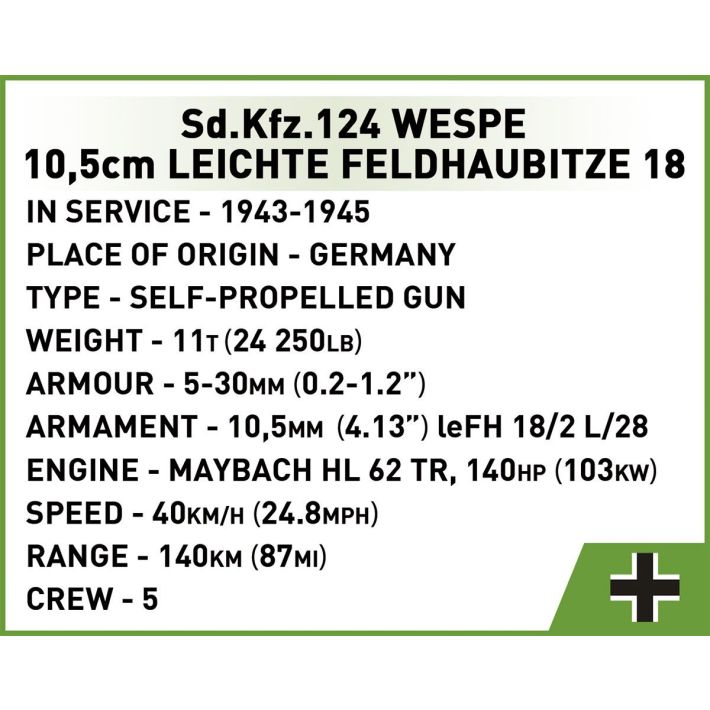 Sd.Kfz.124 Wespe - Executive Edition - fot. 15