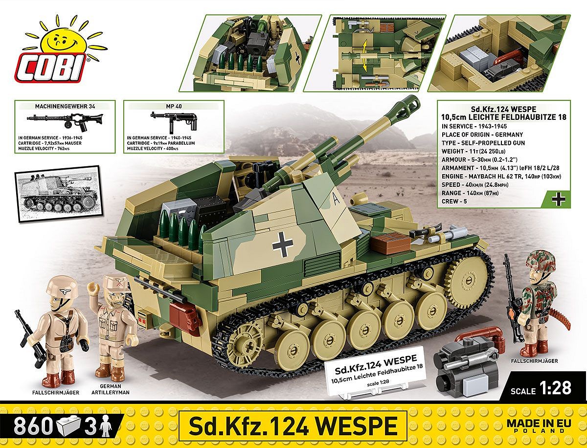Sd.Kfz.124 Wespe - Executive Edition - fot. 4