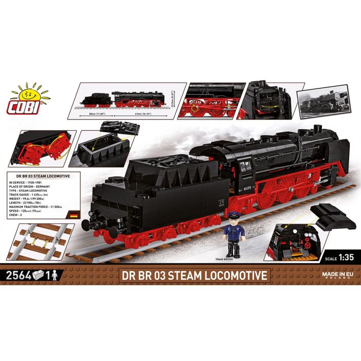 DR BR 03 Steam Locomotive - fot. 5