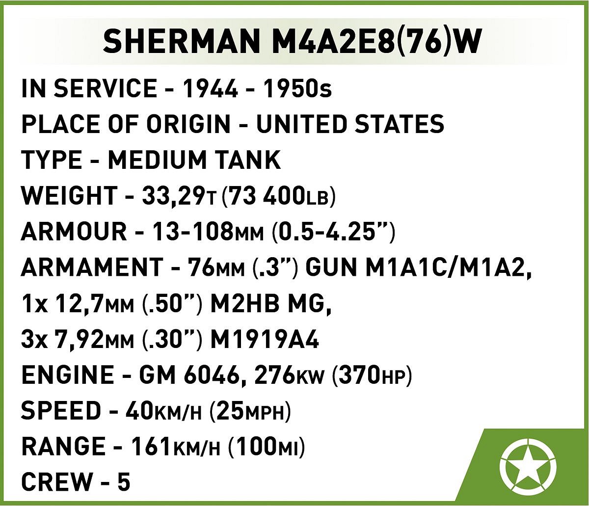 Sherman M4A2E8(76)W - fot. 13