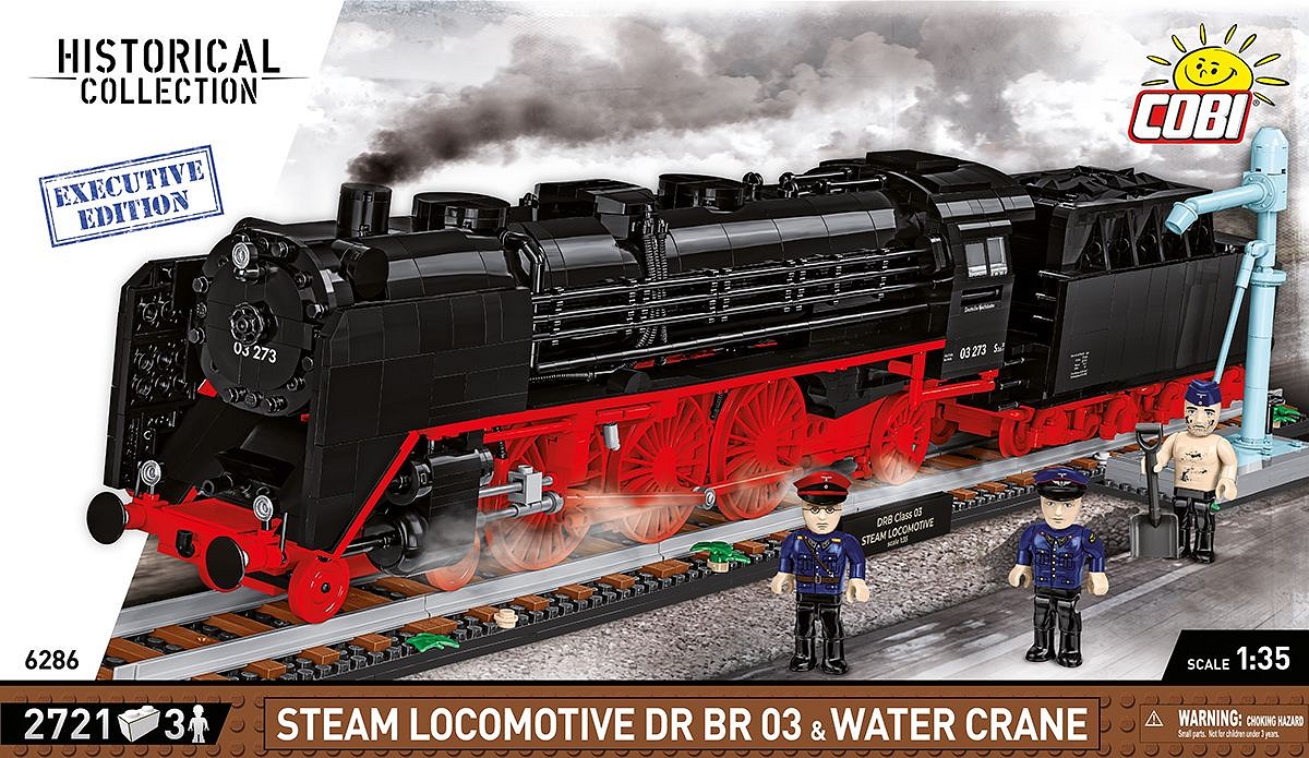 DR BR 03 Steam Locomotive & Water Crane - Executive Edition - fot. 4