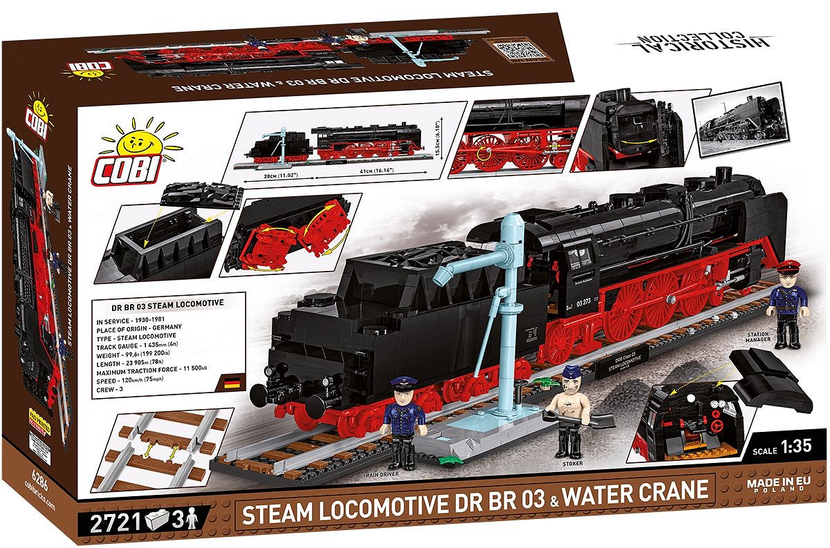 DR BR 03 Steam Locomotive & Water Crane - Executive Edition - fot. 18