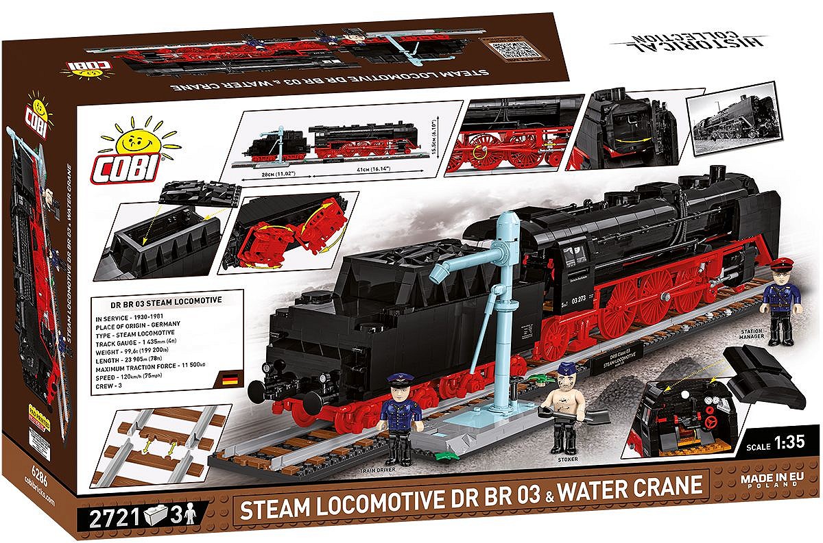 DR BR 03 Steam Locomotive & Water Crane - Executive Edition - fot. 18