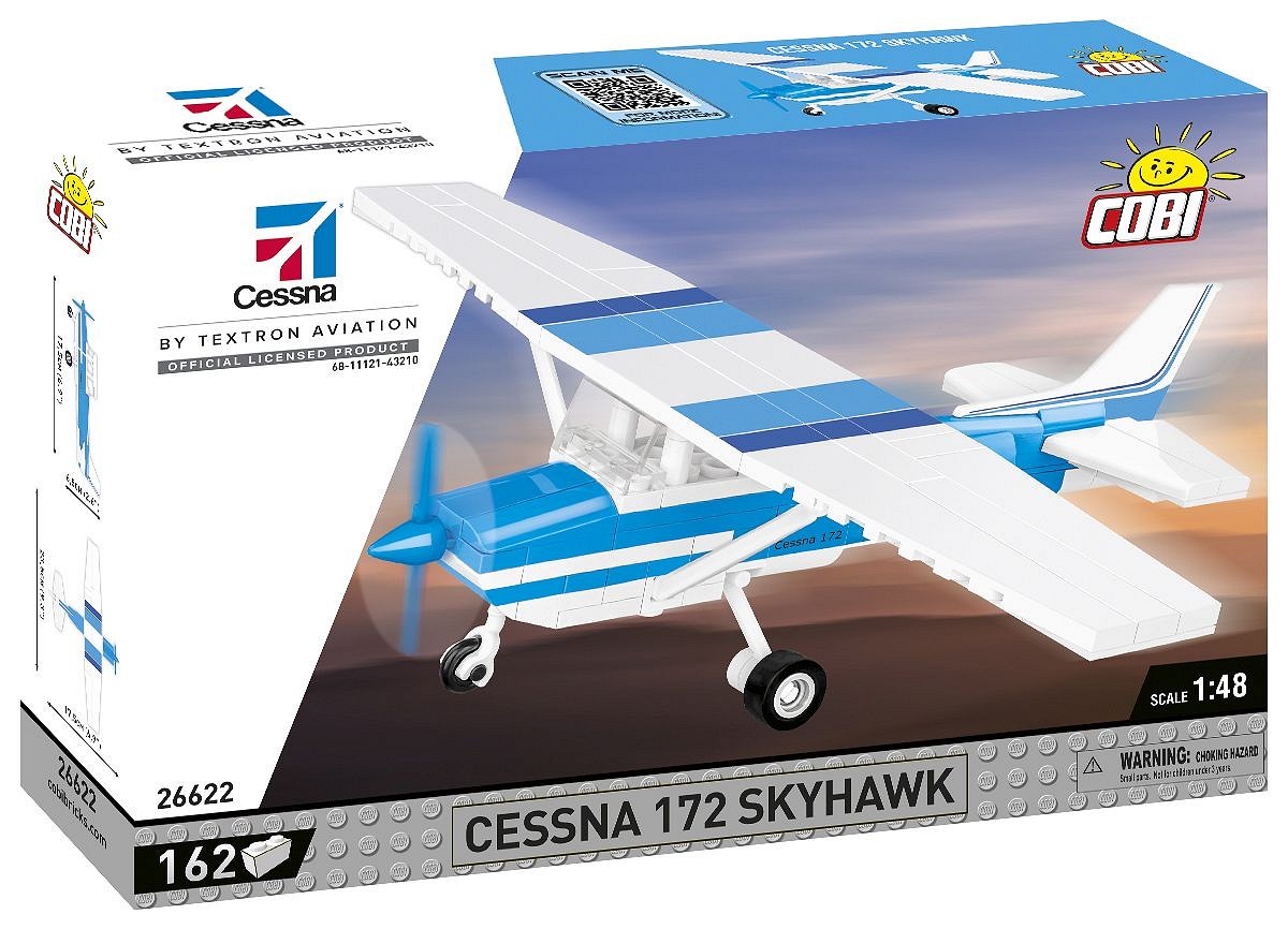Cessna 172 Skyhawk-White-Blue - fot. 7