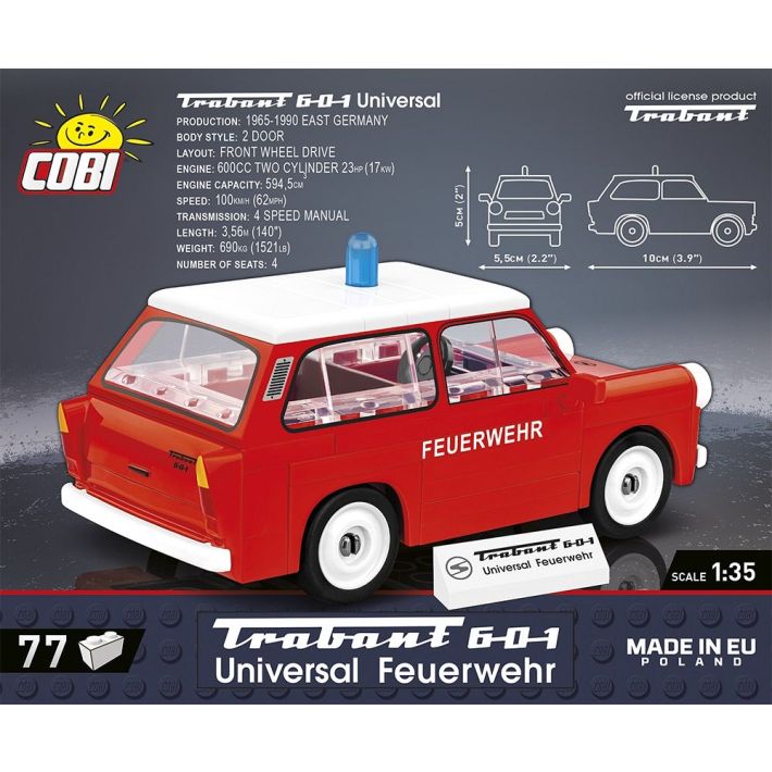 Trabant 601 Universal Feuerwehr - fot. 3