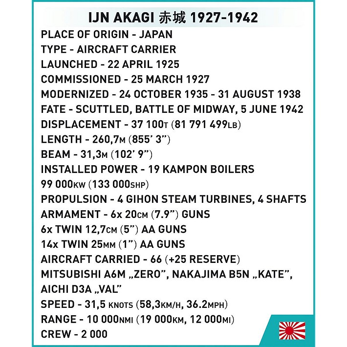 IJN Akagi 1927-1942 - Edycja Limitowana - fot. 13