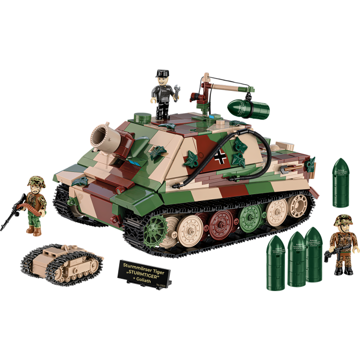 Minifig Micro German Sturmtiger Tank