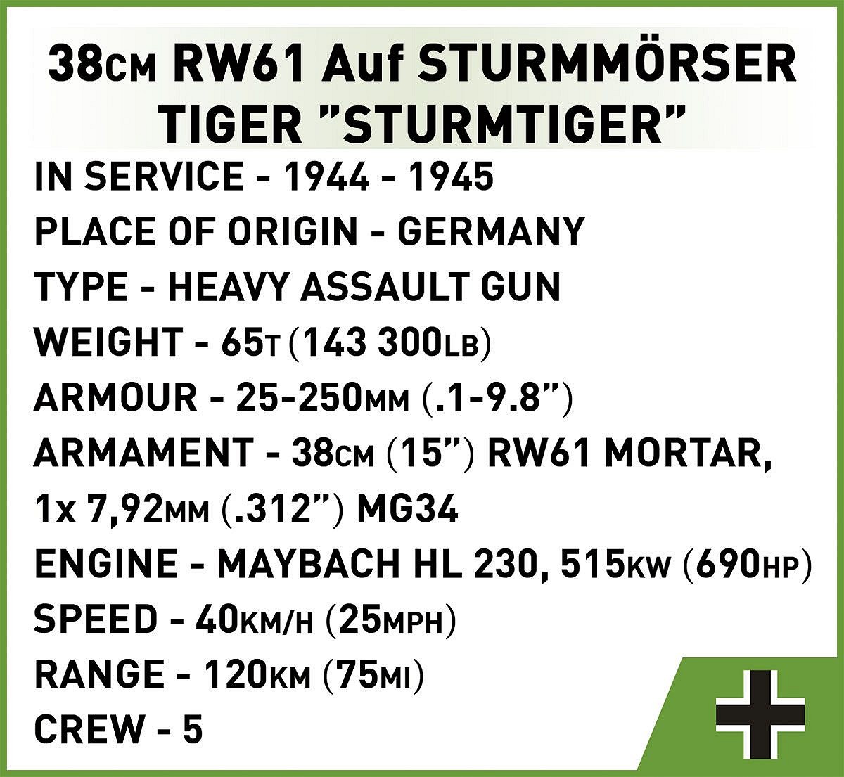 38 cm Sturmmörser Sturmtiger - fot. 9
