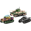 Renault R35 - Valentine IX - Panzer I