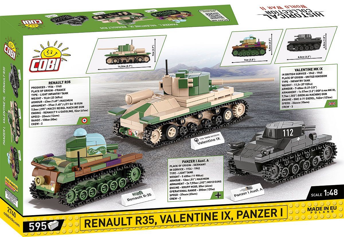 Renault R35 - Valentine IX - Panzer I - fot. 16