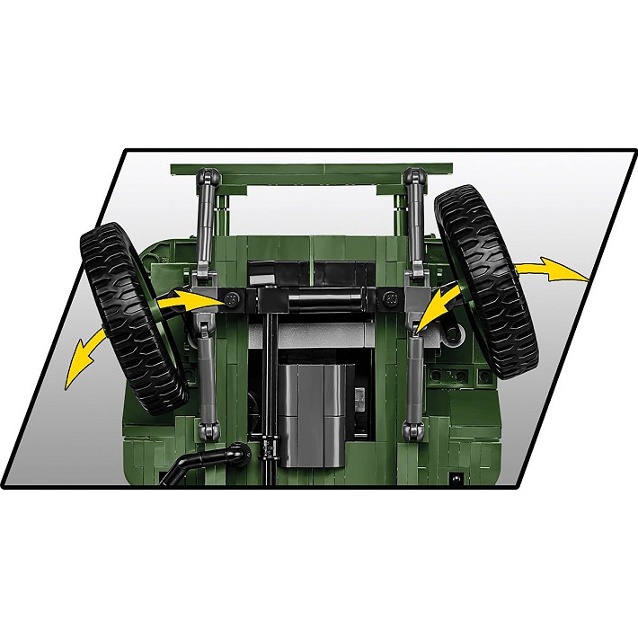 Willys MB & Trailer - Executive Edition - uszkodzone pudełko - fot. 10