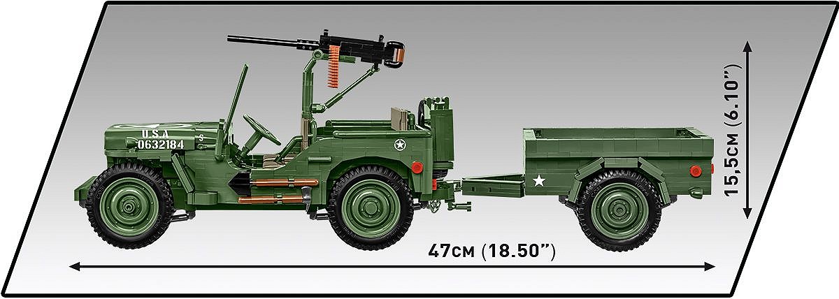 Willys MB & Trailer - Executive Edition - uszkodzone pudełko - fot. 8