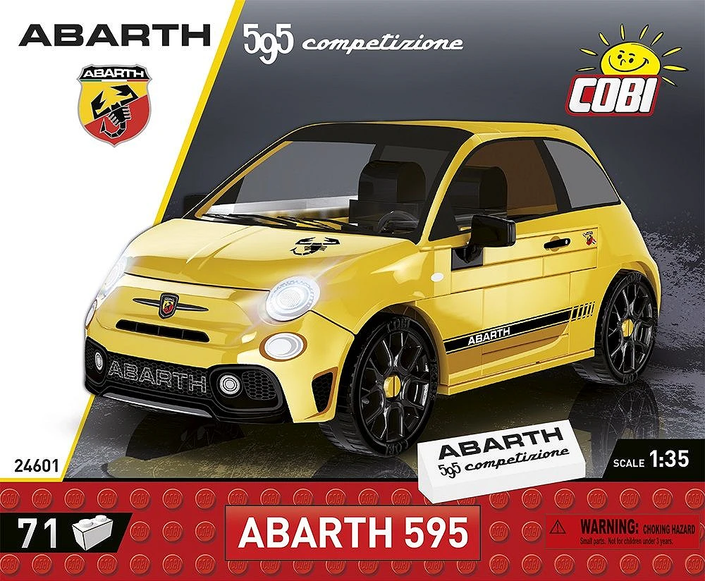 COBI アバルト595 1/35 71P ブロック レゴ