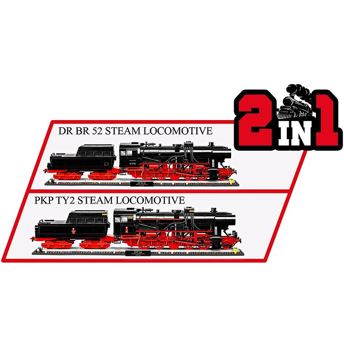 DR BR 52 Steam Locomotive & Railway Semaphore - fot. 9
