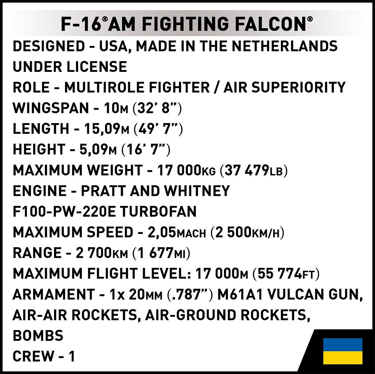 F-16AM Fighting Falcon (UA) - fot. 7