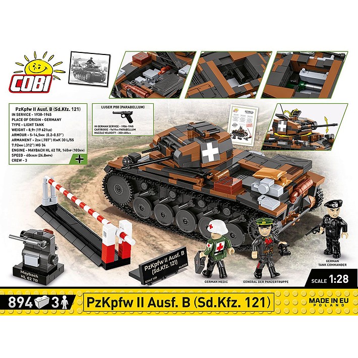 PzKpfw II Ausf.B (Sd.Kfz.121) - Edycja limitowana - fot. 4