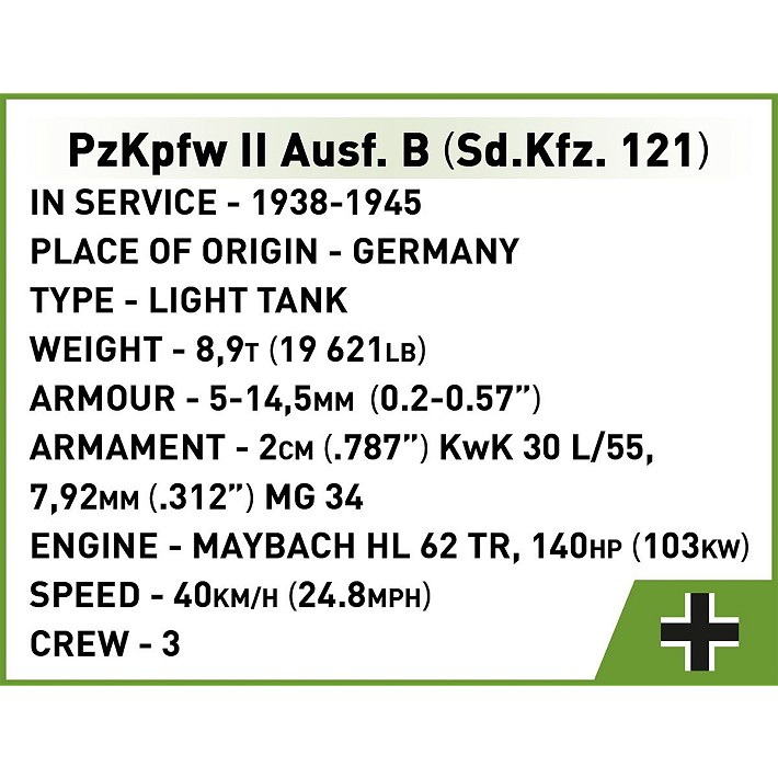PzKpfw II Ausf.B (Sd.Kfz.121) - Edycja limitowana - fot. 9