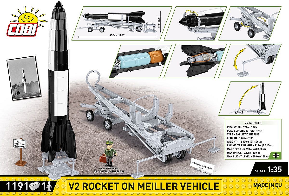 V2 Rocket on Meiller Vehicle - Executive Edition - fot. 4